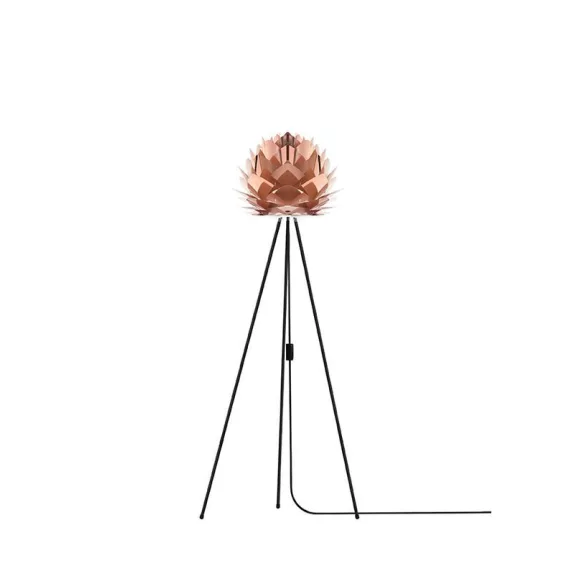 TRIPOD FLOOR fekete 110 cm magas abs-alumínium 3-ágú álló lámpa váz